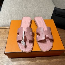 에르메스 오란슬리퍼(타조)